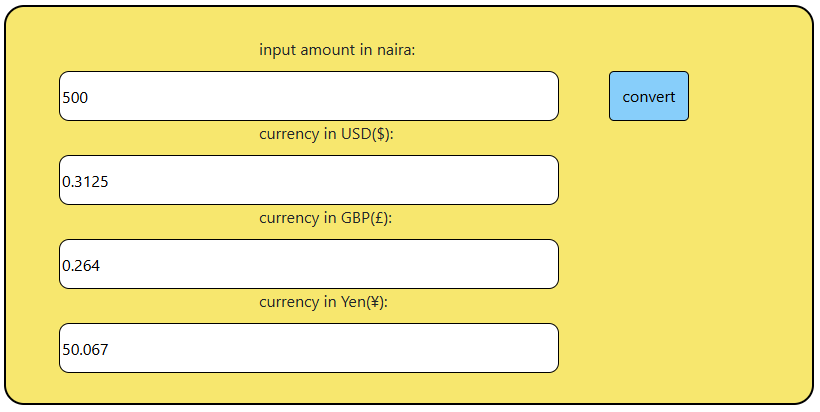 Currency Converter